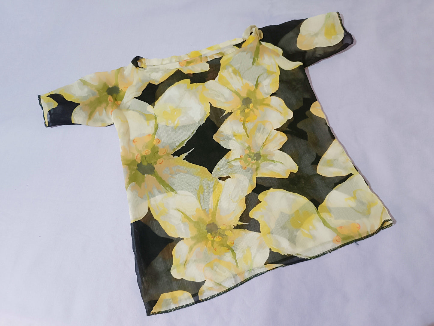 Blusa Florez Amarillas